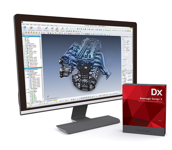 Geomagic Design X - 3D-Software für vielseitige Anwendungsbereiche