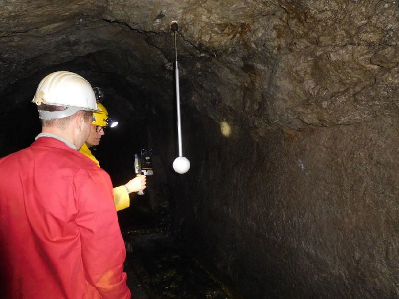 Scanning mit dem GeoSLAM ZEB-REVO unter Verwendung von Referenzkugeln