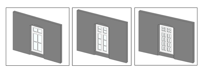 Autodesk Revit – Beispiele zusammengesetzter Familien