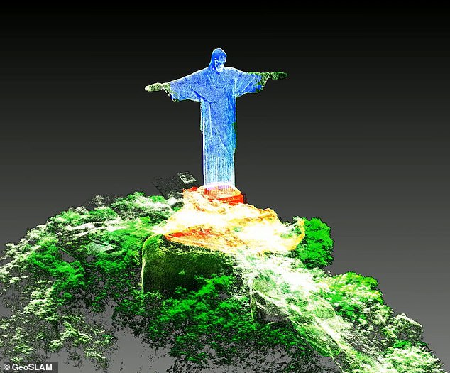 Scan der Cristo Redentor Statue