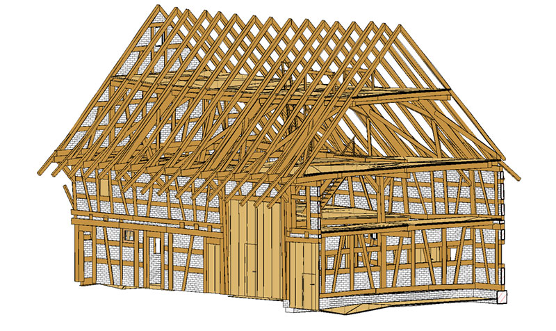 Fig. 3: Placement of walls, doors and windows