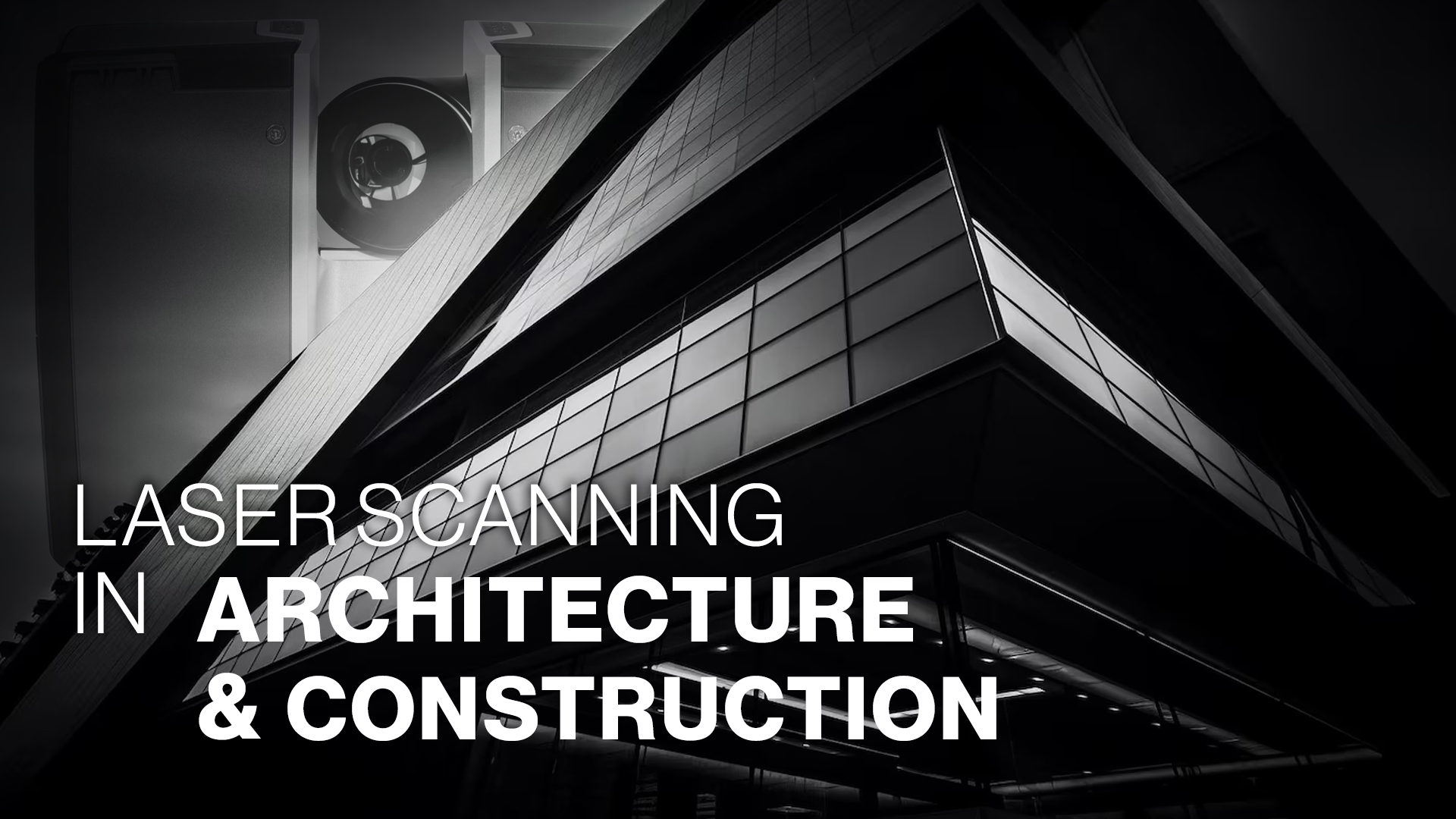 Laserscanning architecture banner