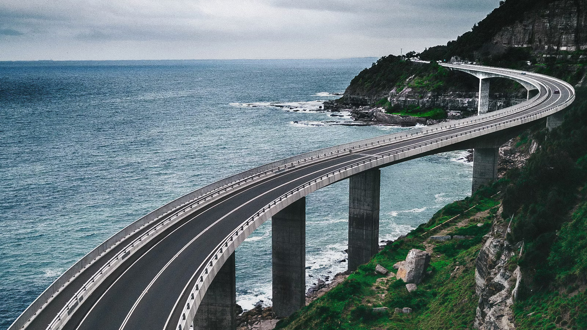 Brücke Küste Header