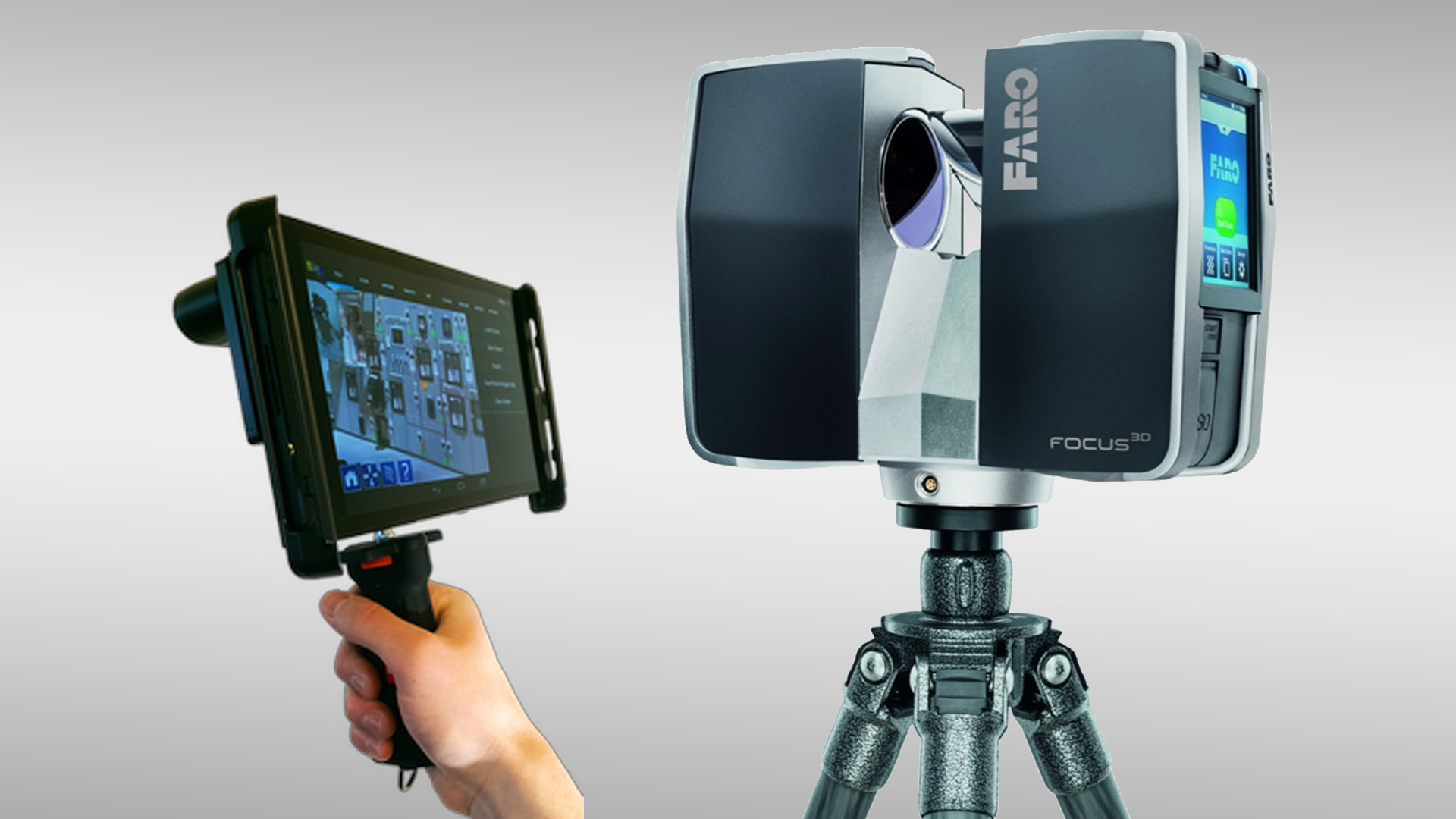 FARO Scanner Handscanner Header
