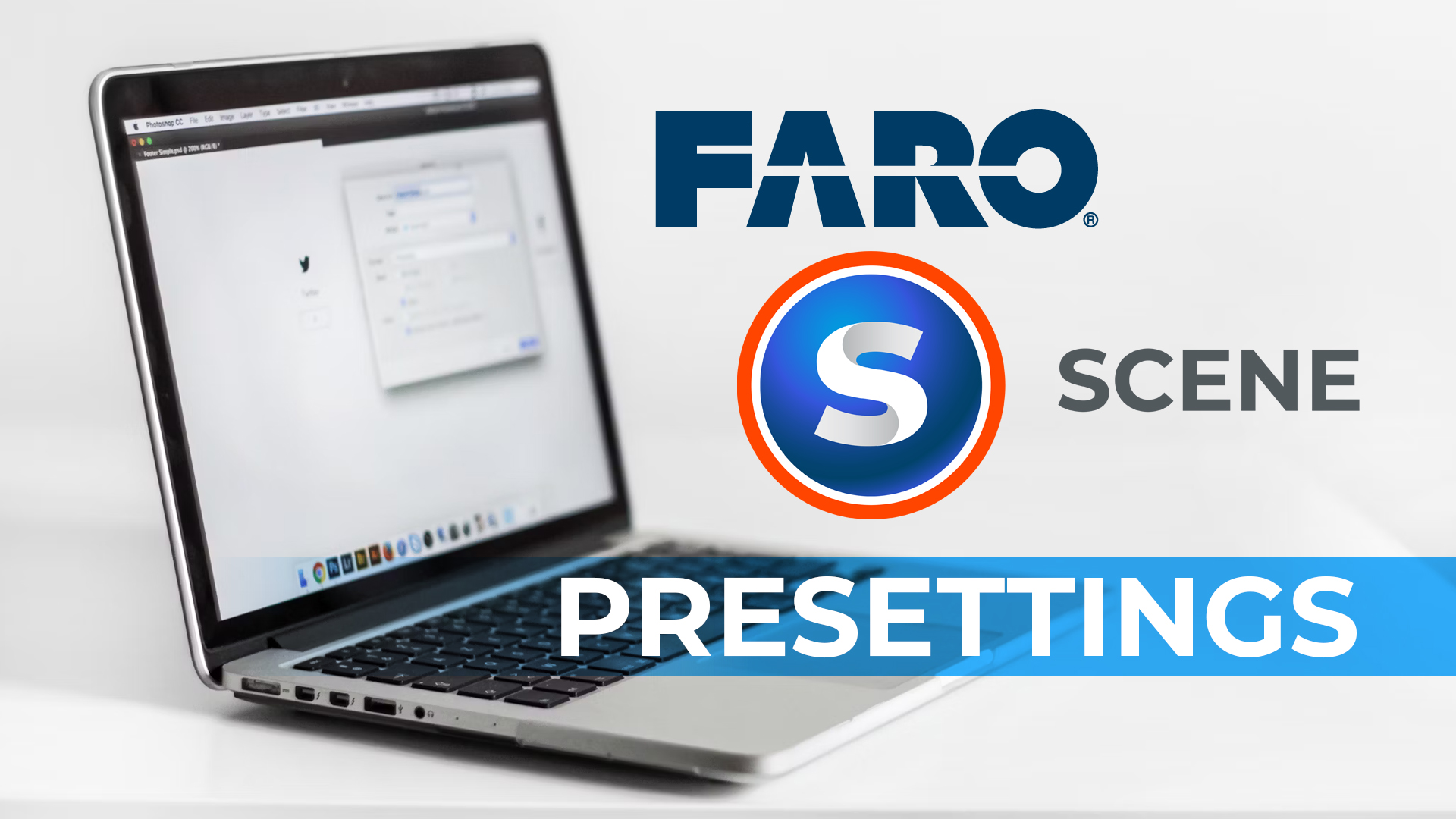 FARO Scene Voreinstellungen Header
