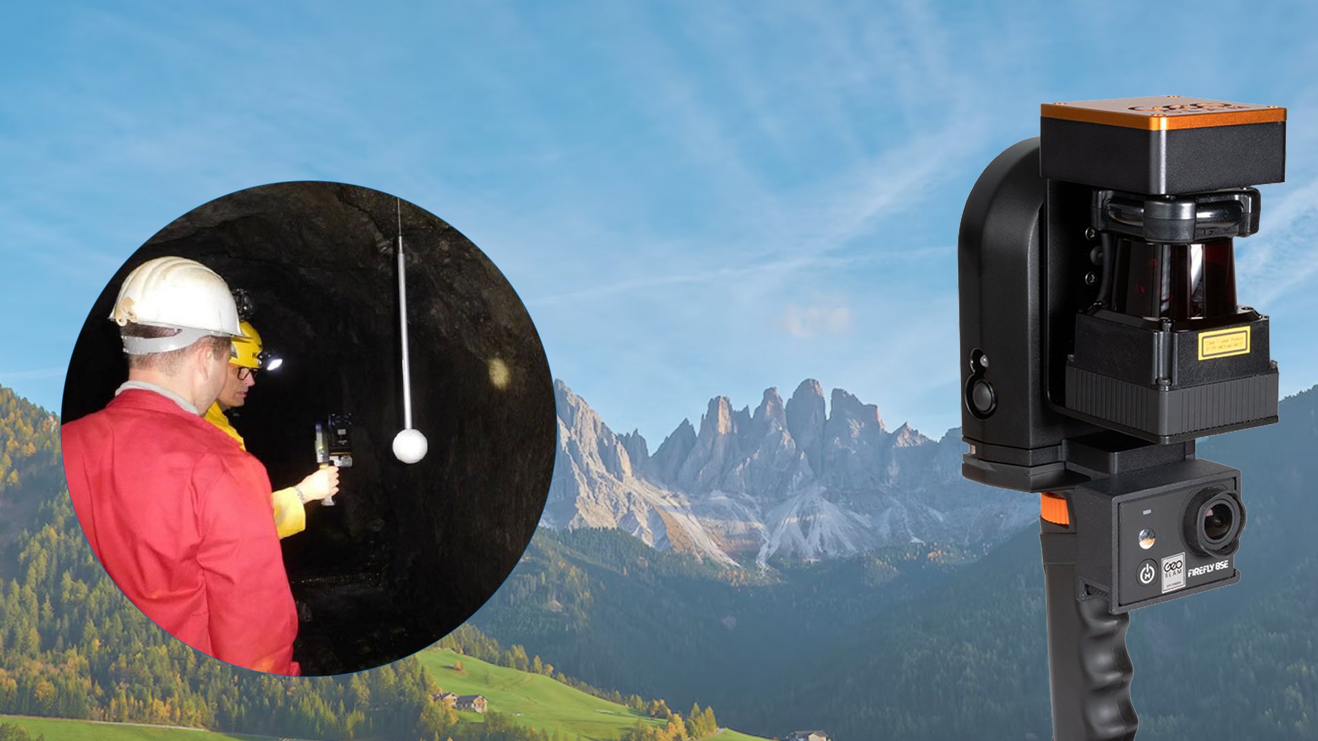 GeoSlam Bergbau Südtirol Header