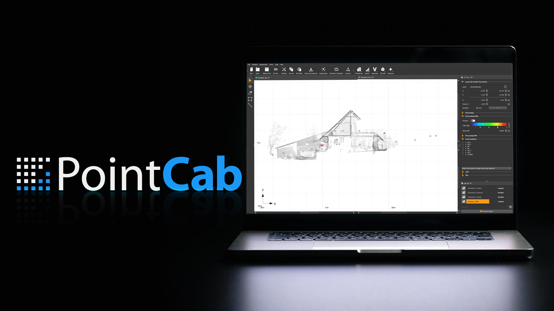 PointCab Bauernhaus Header