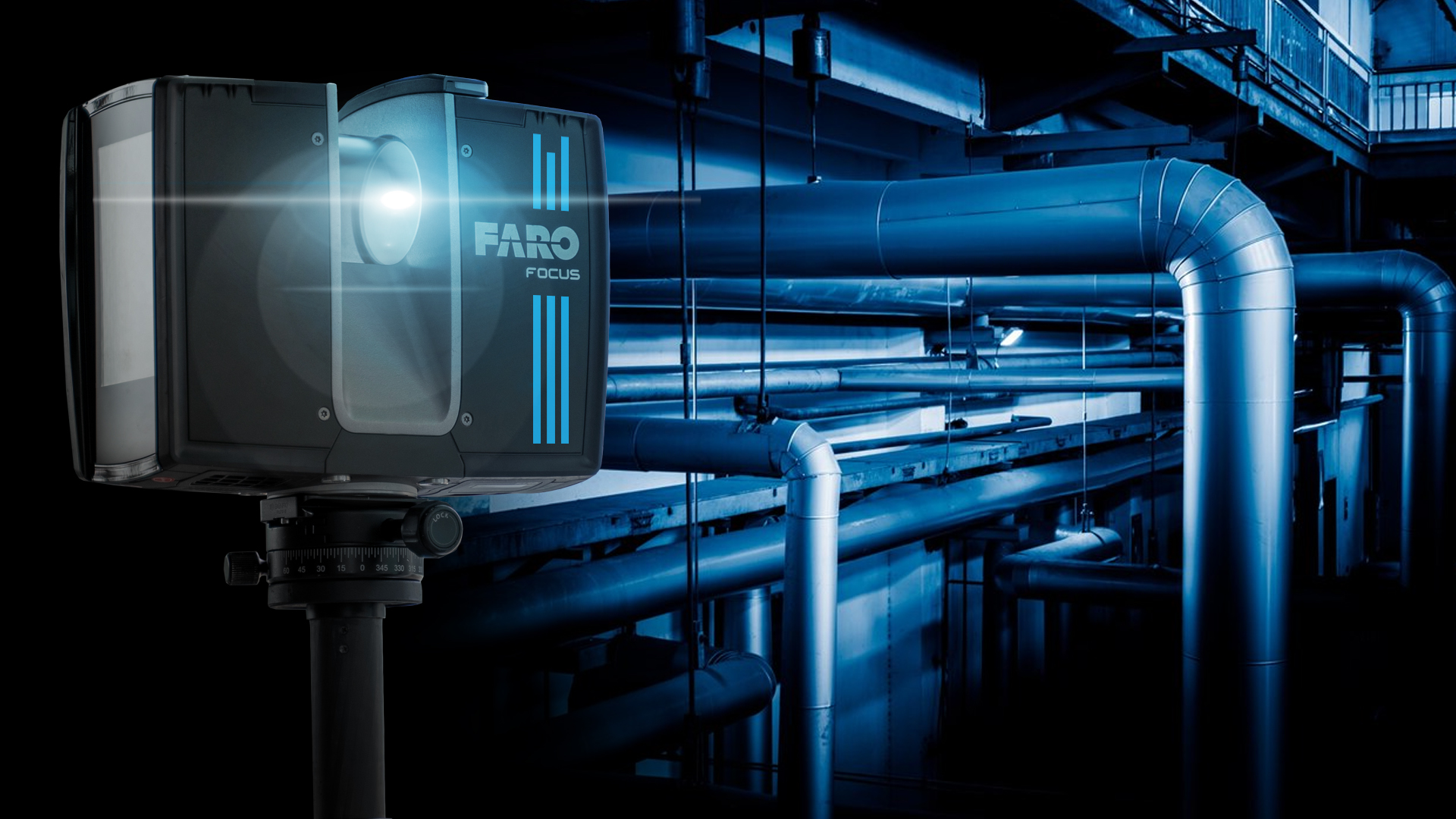 Scanner Gebäudeausrüstung Banner