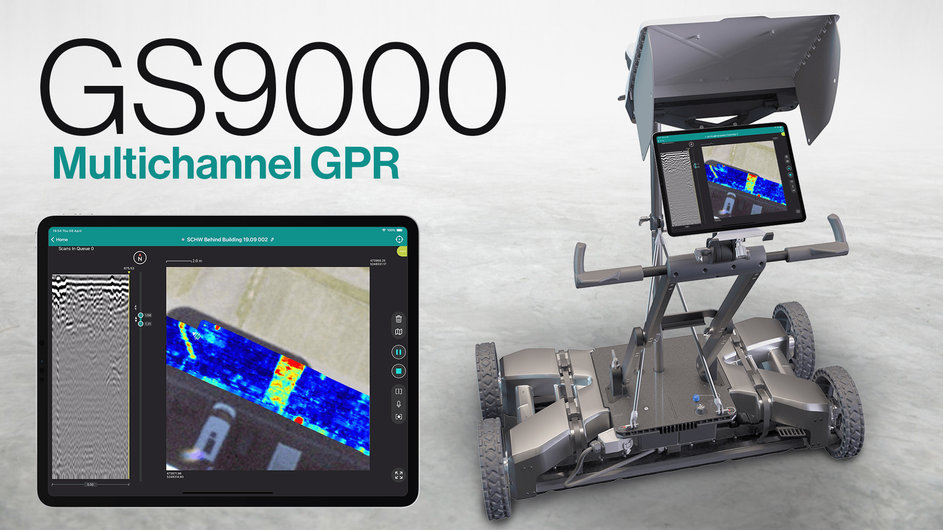 Proceq GS9000 Multichannel GPR