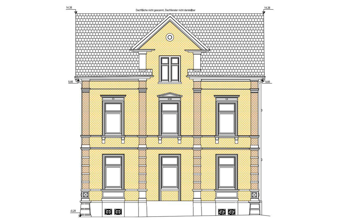 Bestandsmodellierung eines denkmalgeschützten Gebäudes in Lorsch 4