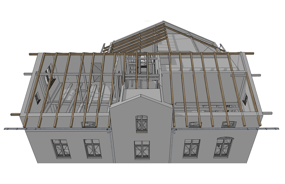 Bestandsmodellierung eines Gebäudes mit GRAPHISOFT Archicad 1