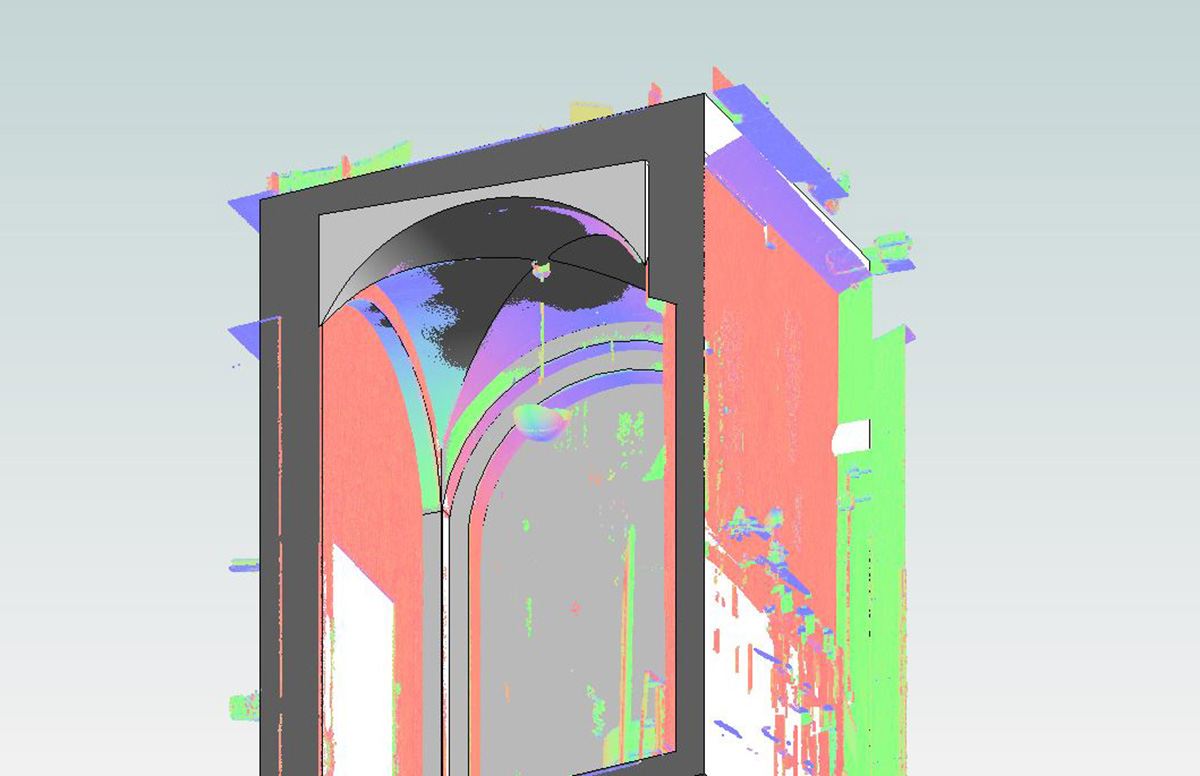 Bestandsmodellierung mit Hilfe von Geomagic Design X 1