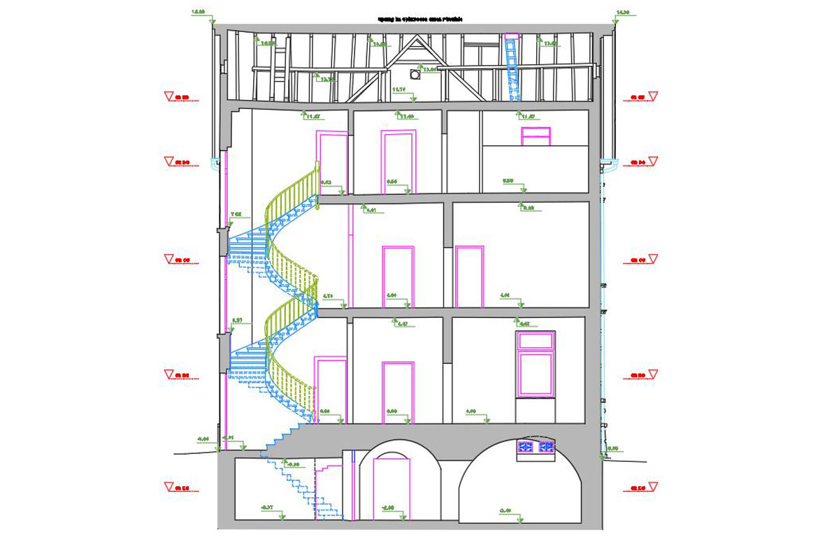 Bestandsmodellierung eines denkmalgeschützten Gebäudes in Lorsch 6