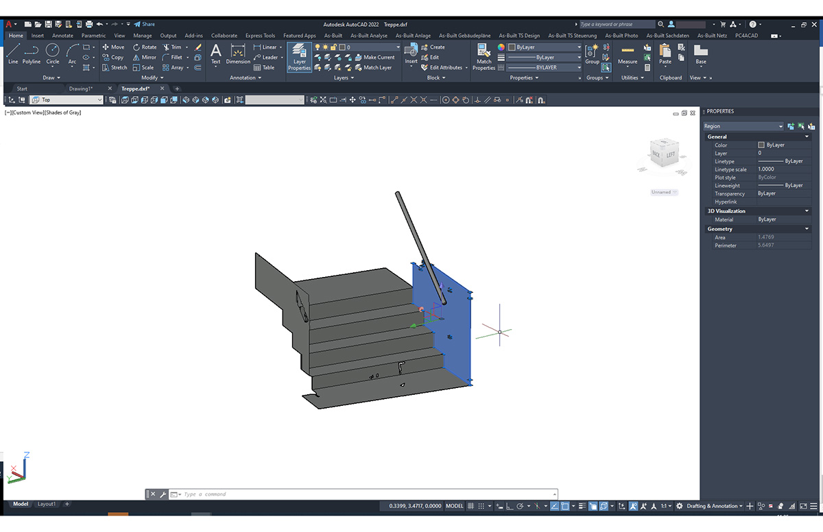 Punktwolkenbearbeitung mit dem FARO® As-Built ™ Modeler 4