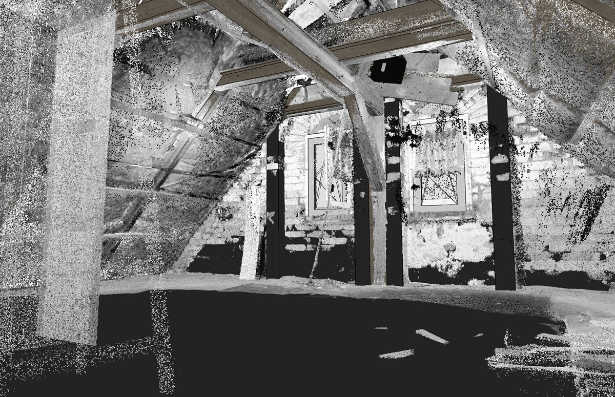 Punktwolkenbearbeitung mit Graphisoft ArchiCAD 4