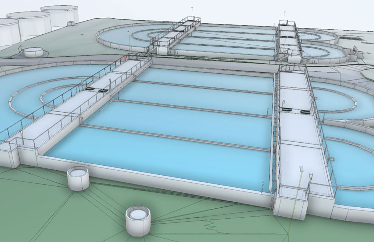 Bestandsmodellierung Kläranlage Husum 6
