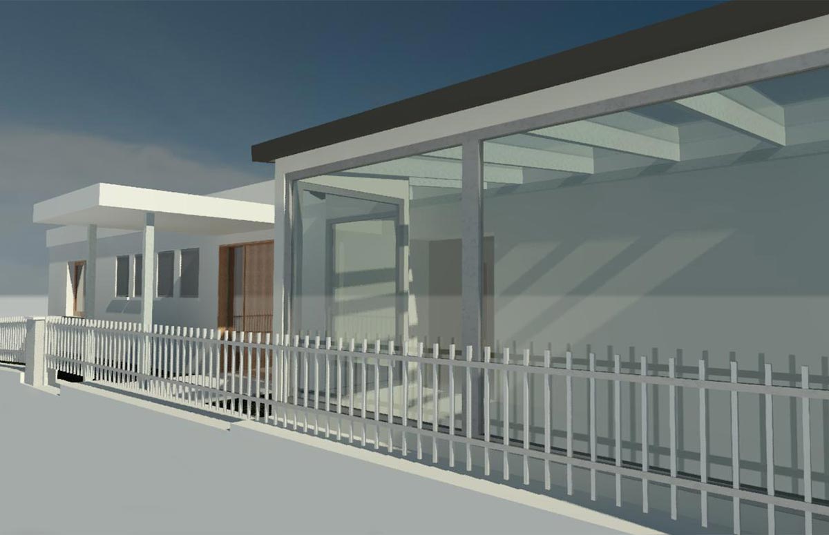 Bestandsmodellierung einer Villa 2