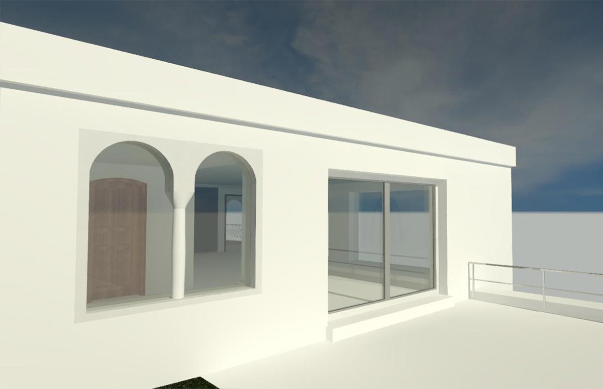 Bestandsmodellierung einer Villa 3