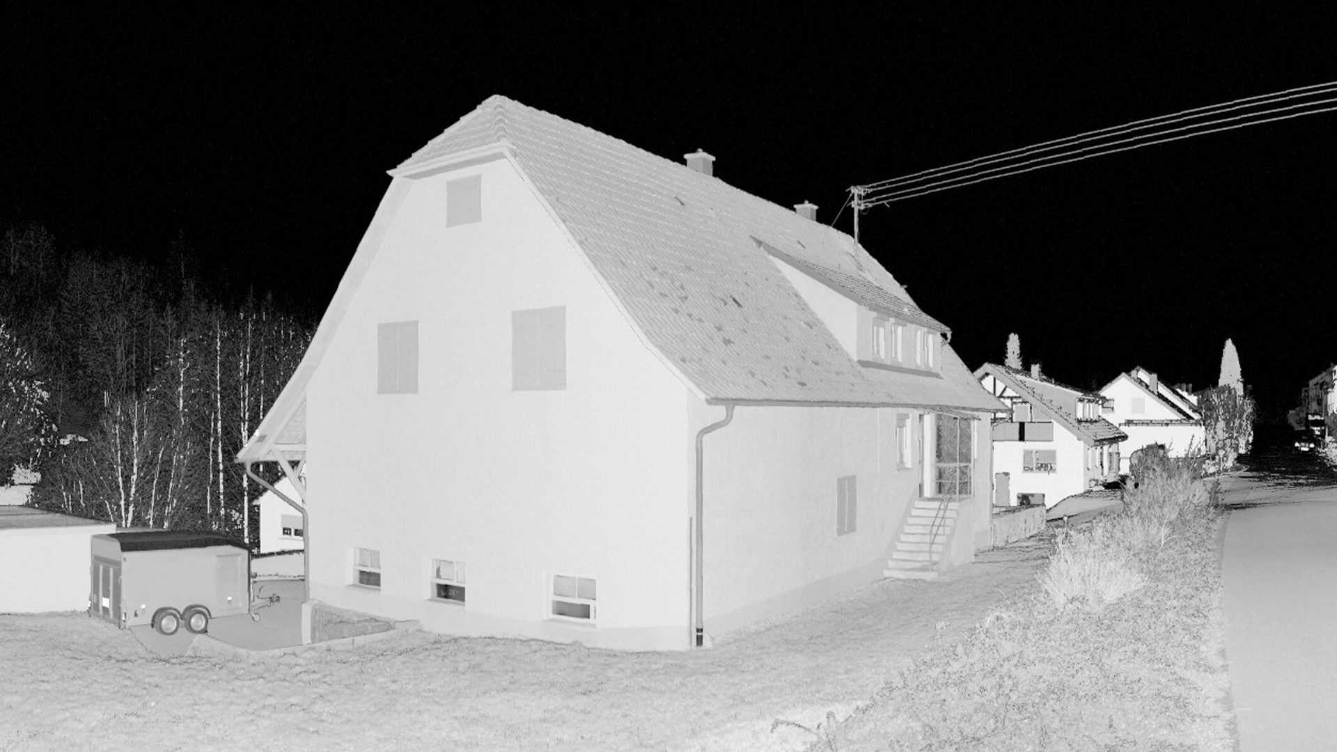 Haus mit Scheune
