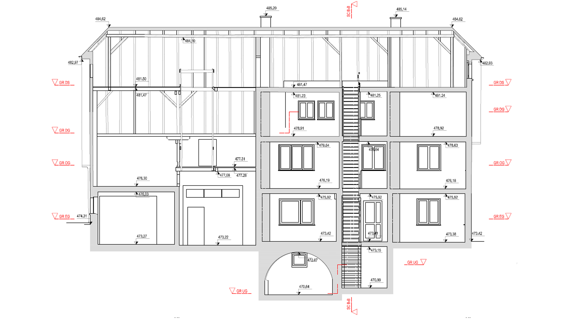 Haus mit Scheune 3