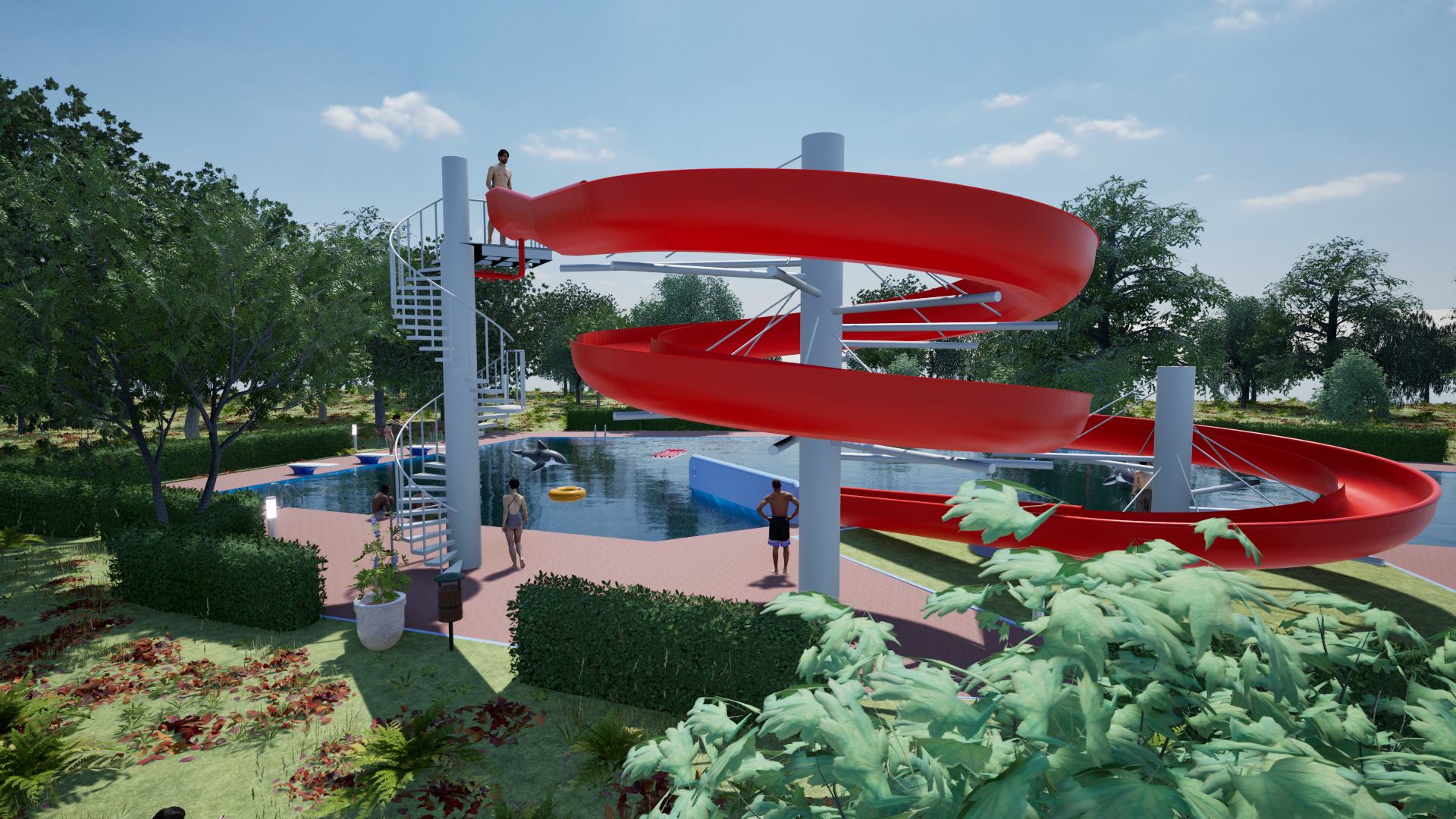 Wasserrutsche in Renchen 3