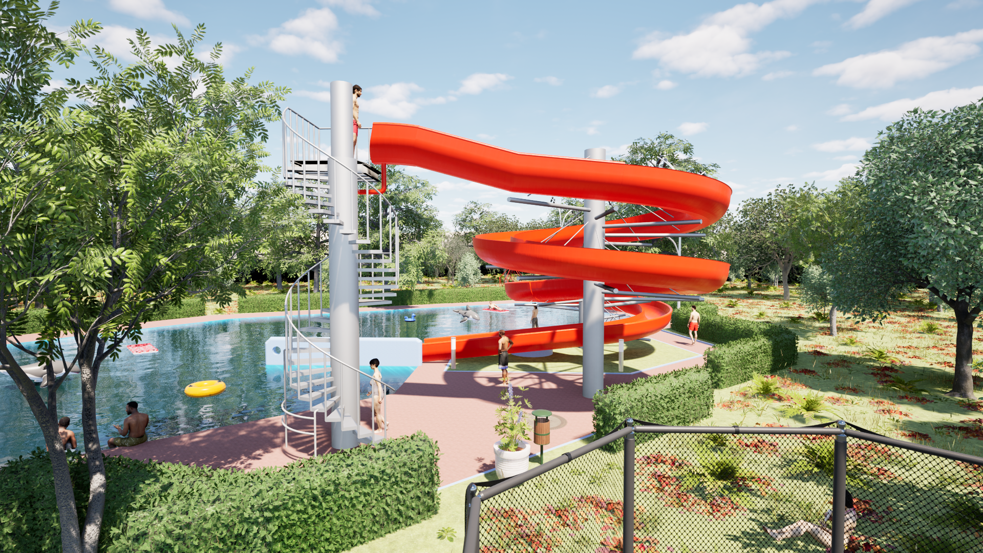 Wasserrutsche in Renchen 4