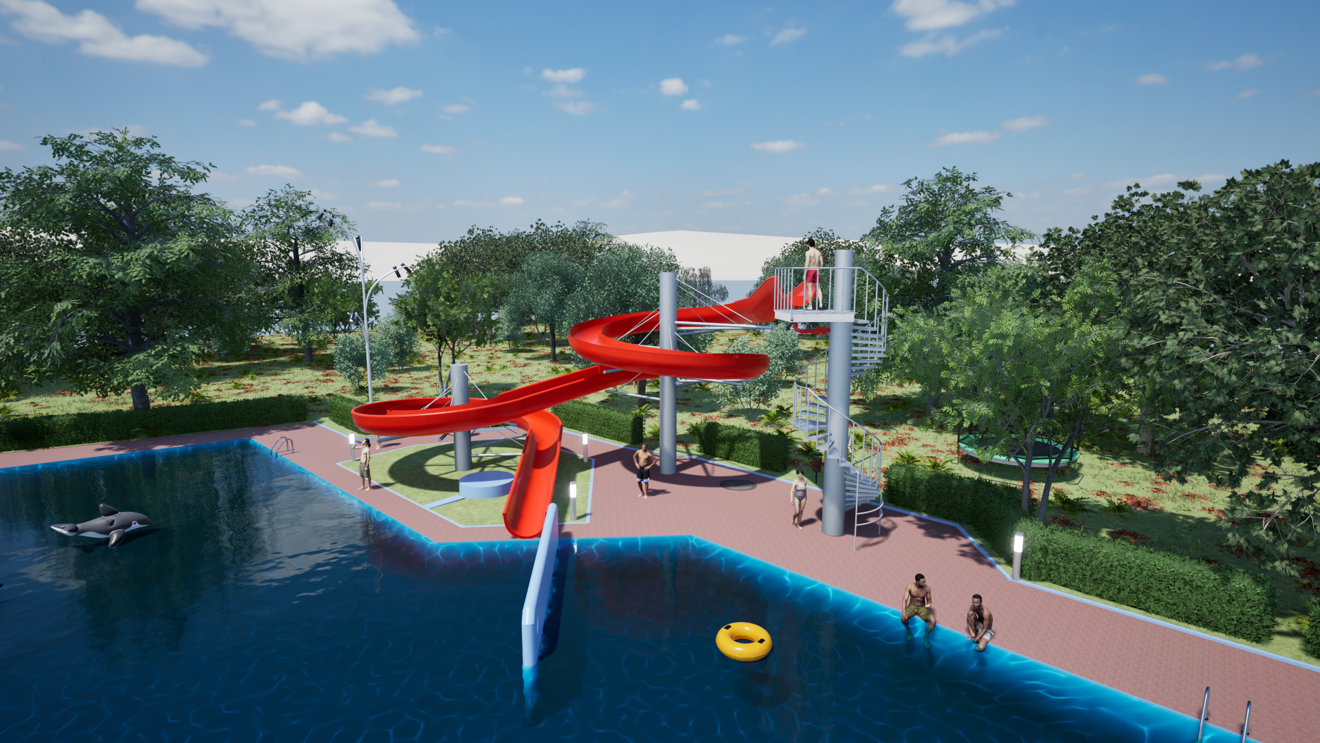 Wasserrutsche in Renchen 5