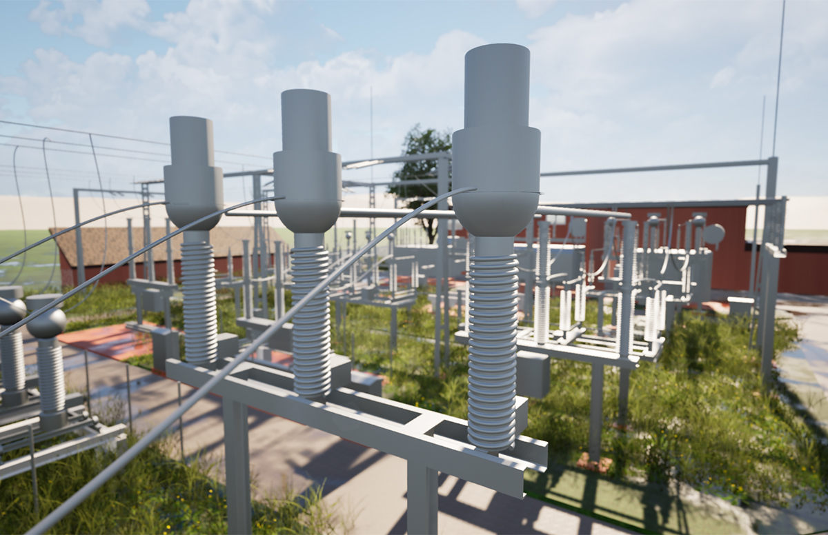 Bestandsmodellierung Umspannwerk 2