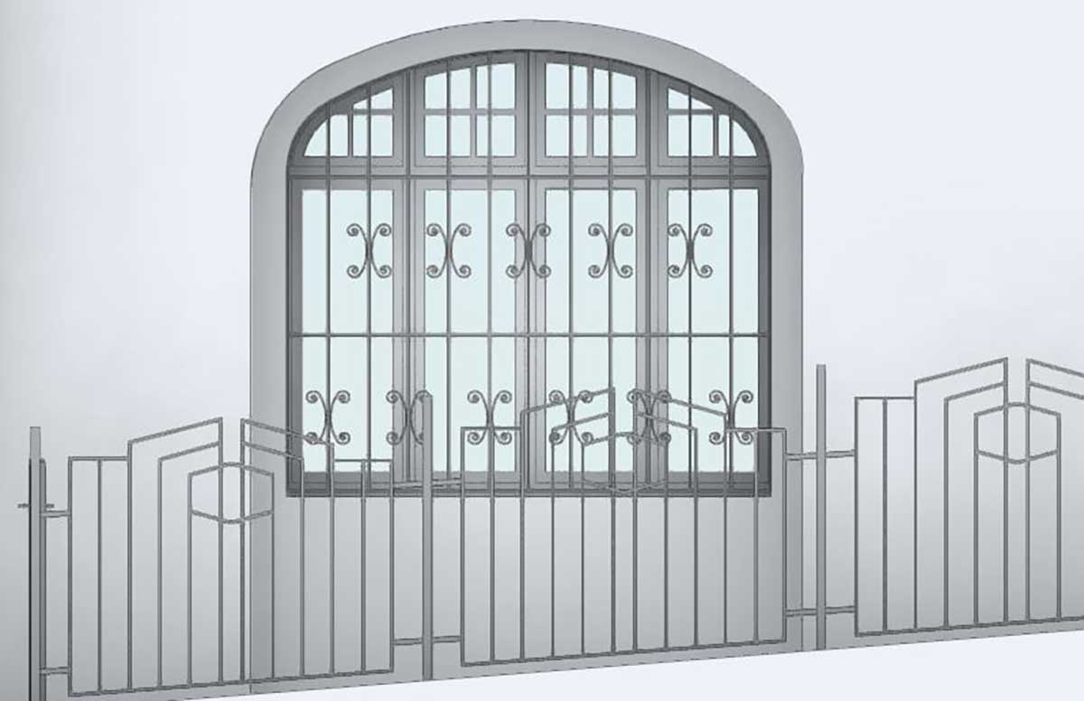 Bestandsmodellierung im Denkmalschutz – Sanierung eines Innenhofs 2