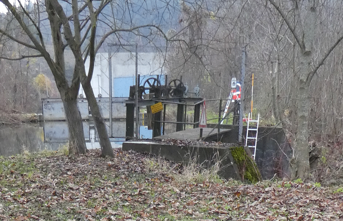 Bestandsmodellierung von Wehranlagen 2