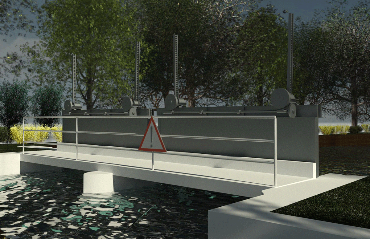 Bestandsmodellierung von Wehranlagen 5