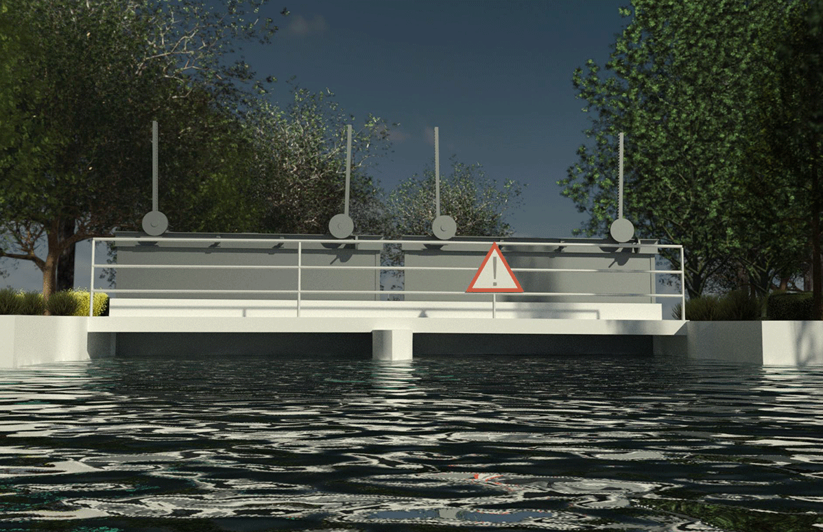 Bestandsmodellierung von Wehranlagen 6