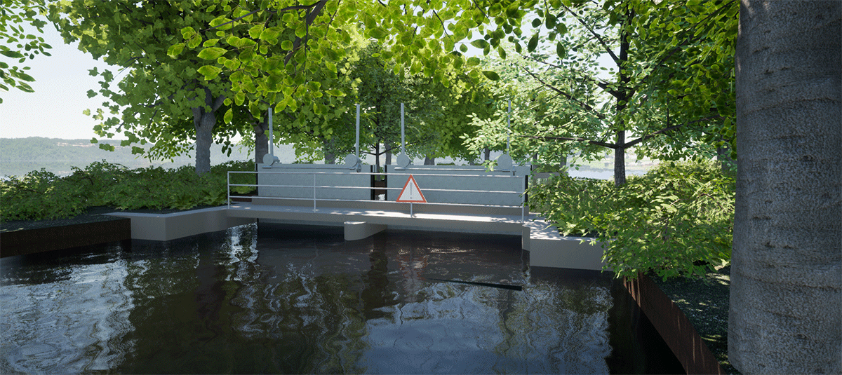 Bestandsmodellierung von Wehranlagen Header