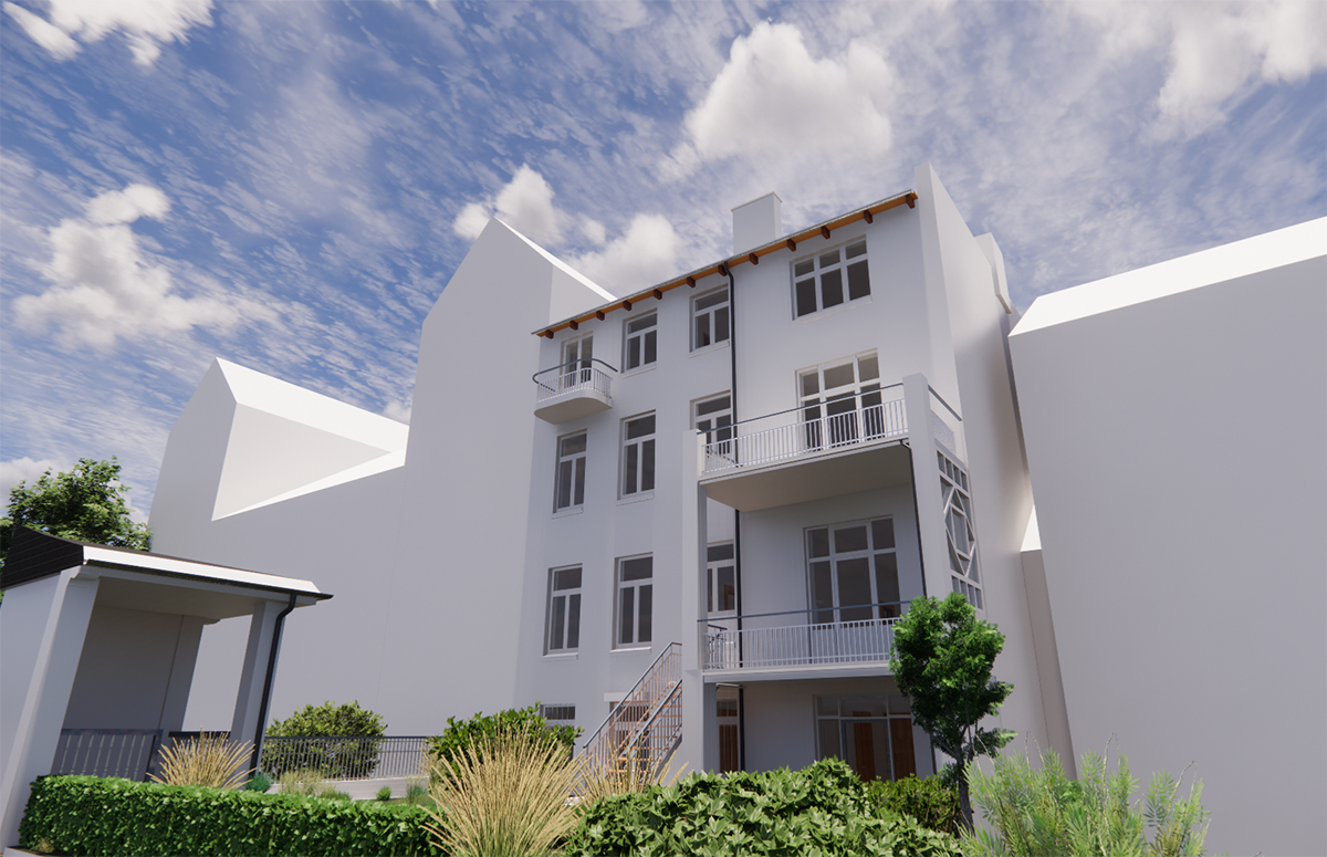 Bestandsmodellierung einer Villa 2