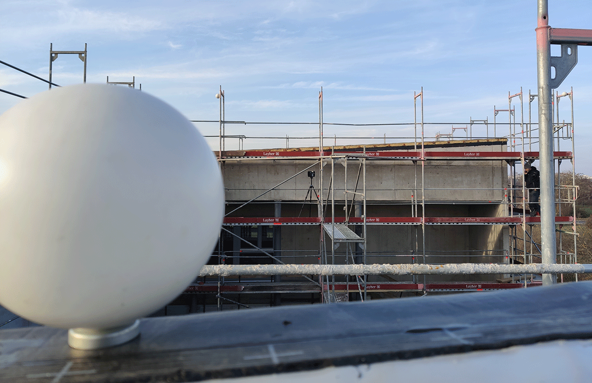 3D Laserscanning für die Fassadenmontage 4