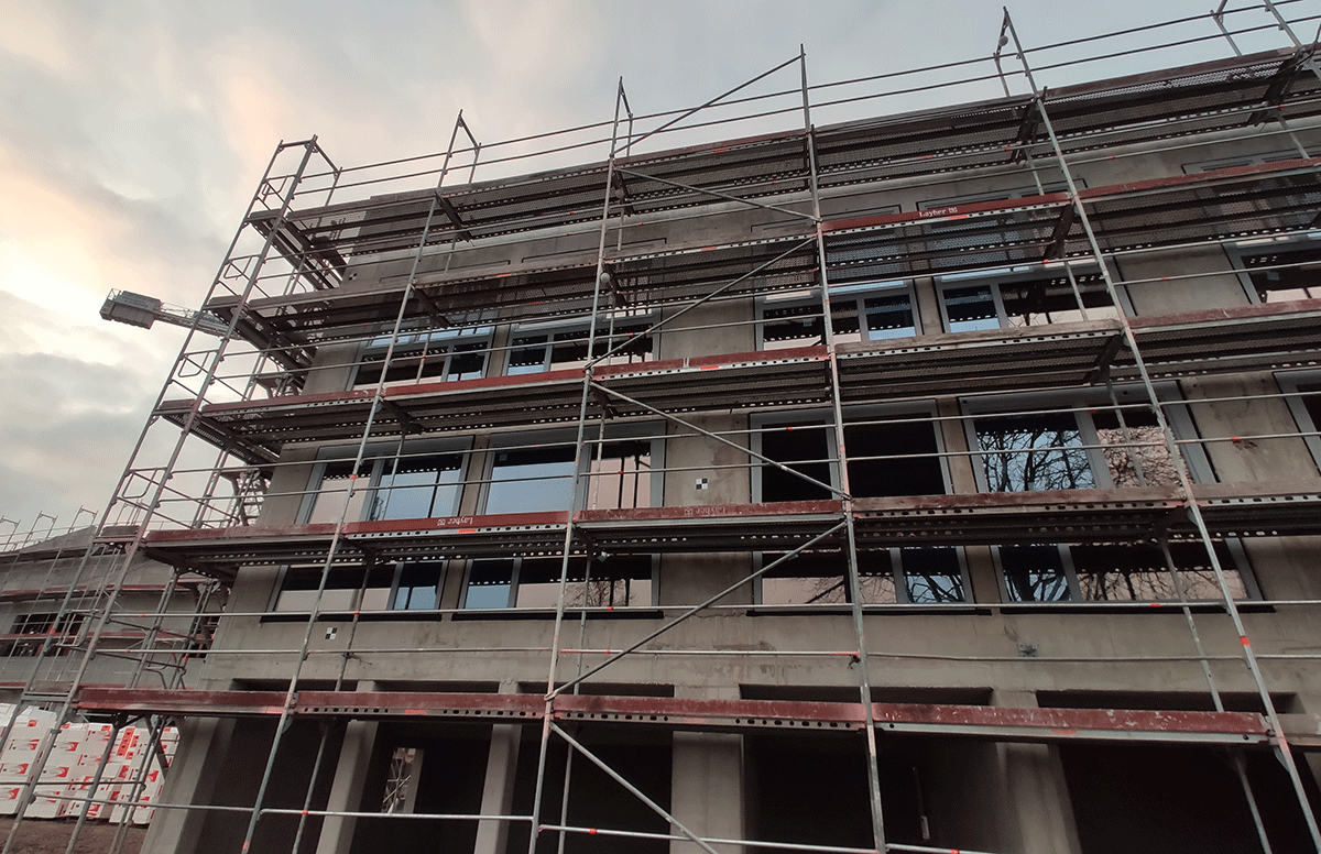 3D Laserscanning für die Fassadenmontage 6