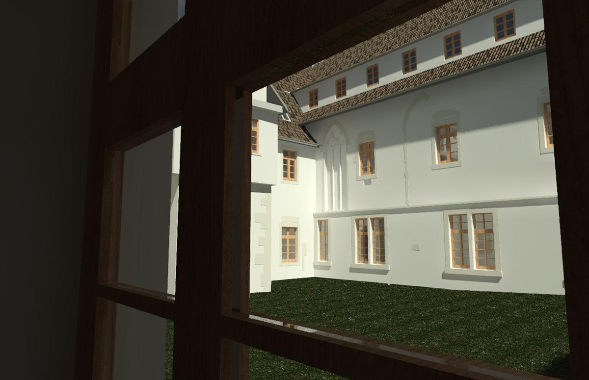 Bestandsmodellierung Kloster Schlüchtern 1