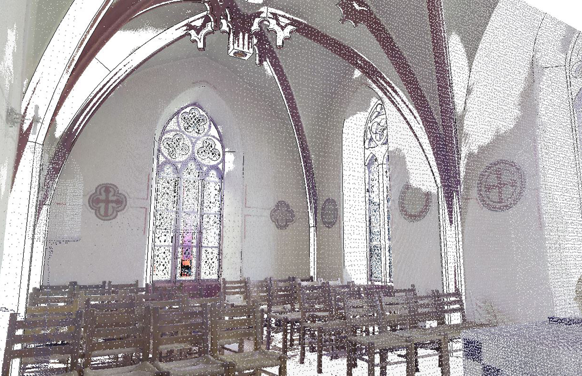 Bestandsmodellierung Kloster Schlüchtern 3