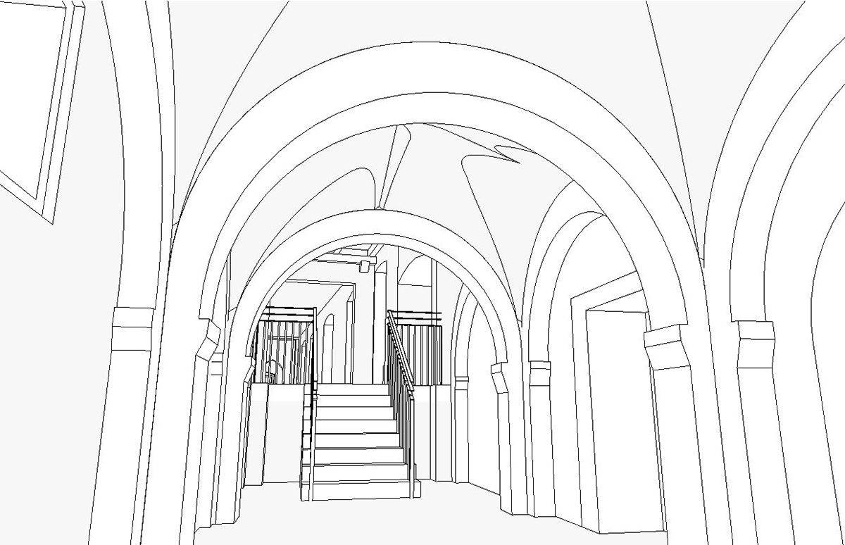 Bestandsmodellierung Kloster Schlüchtern 6