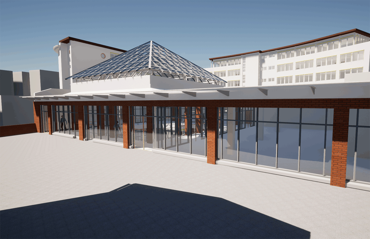 Bestandsmodellierung Doberaner Hof 4