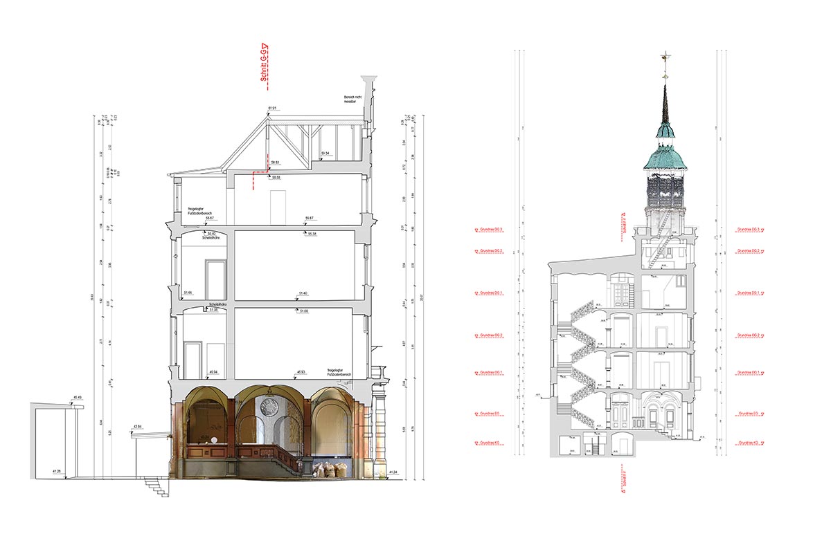 Alte Post Schwerin - Bestandserfassung 2