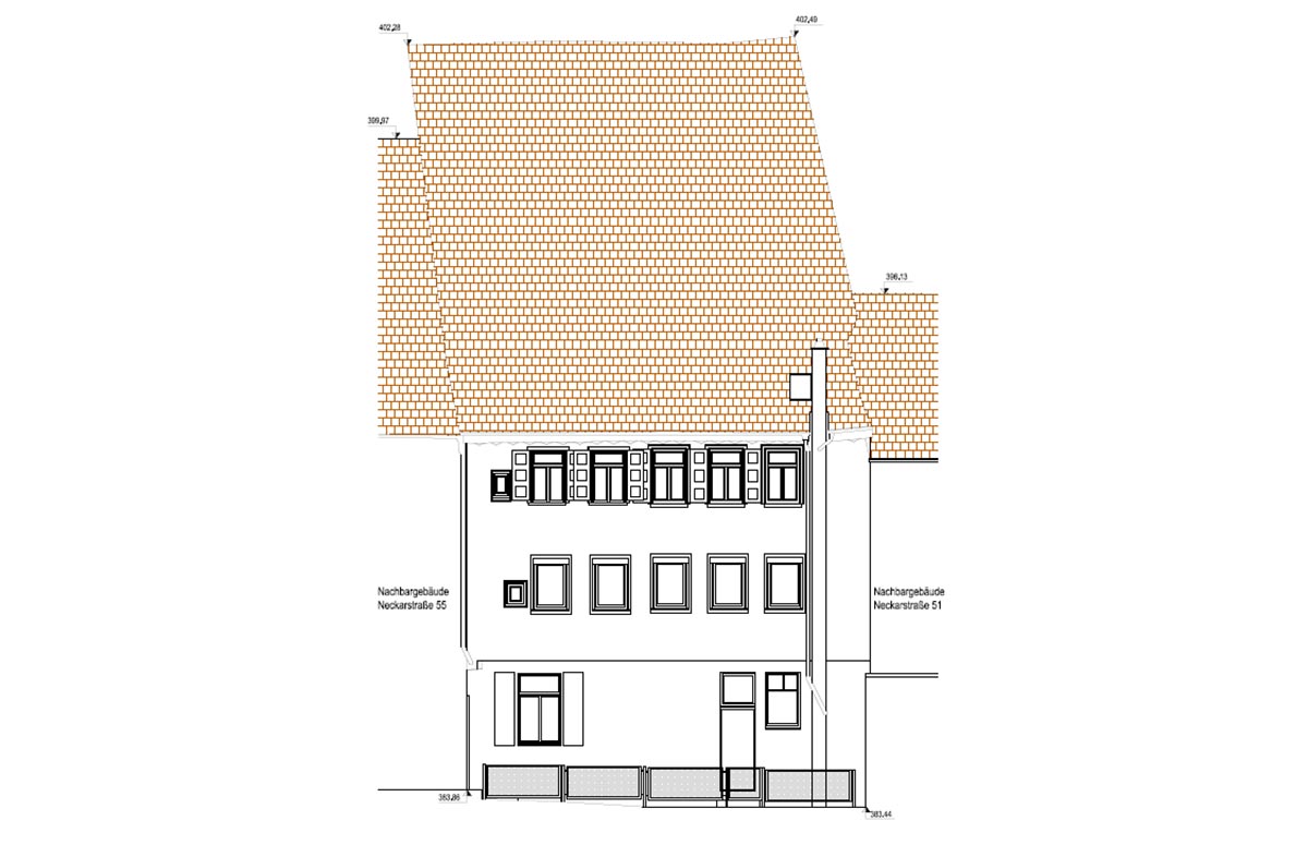 Bestandsmodellierung eines historischen Altstadtgebäudes 5