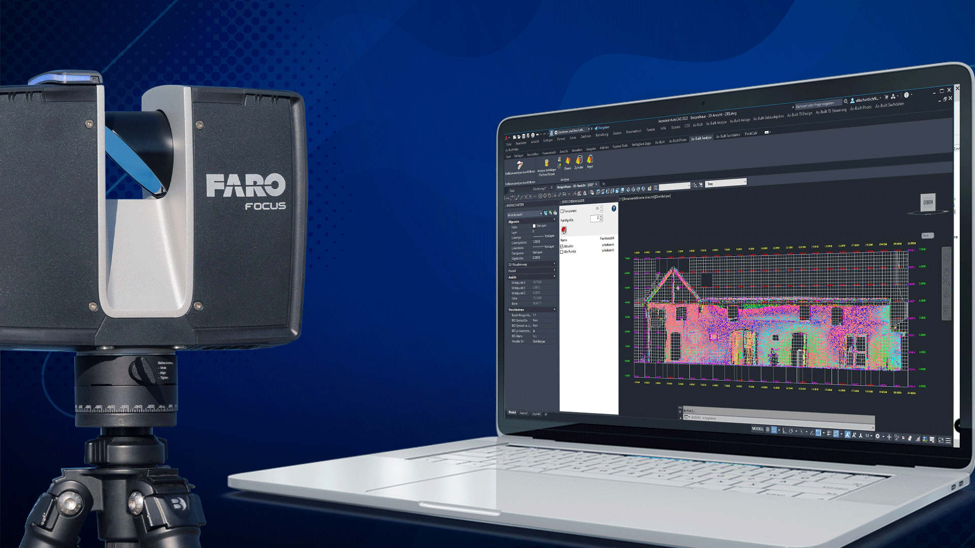 FARO Focus Premium und FARO Sphere XG