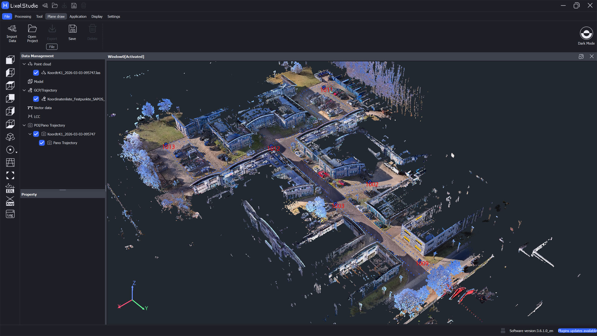 Lixel Studio GCP Transformation