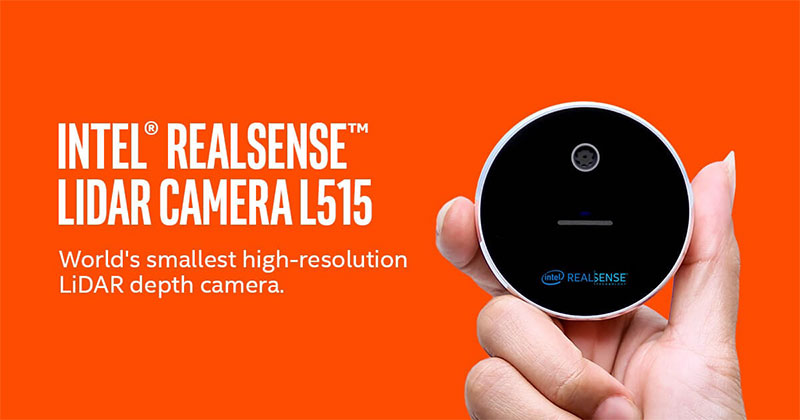 Intel RealsSense camera L515