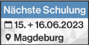 Laserscanning-Schulung am 15. + 16.06.2023 in Magdeburg