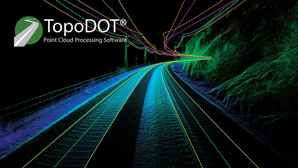 TopoDOT software - rail