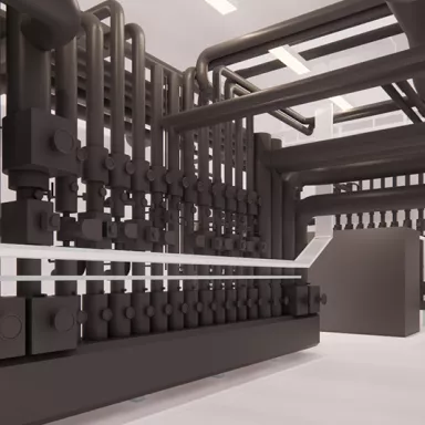 Bestandsmodellierung der Gasverwertungsanlagen einer Kläranlage Header