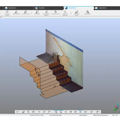 Punktwolkenbearbeitung mit dem FARO® As-Built ™ Modeler 3