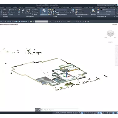 Punktwolkenbearbeitung mit Autodesk AutoCAD® 3